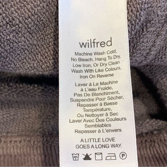 Aritzia Wilfred Diderot Circle Sweater Size Small Taupe Color - Picture 7 of 10